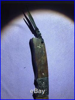 Elishewitz Custom Made Knife Engraved