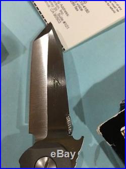 Emerson Knife Ernie Emerson Custom Waved CQC 5 NEW