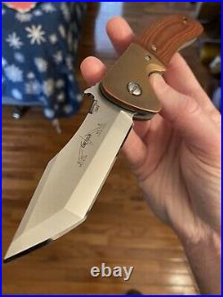 Emerson Knives Custom Po Boy Signature Series Mutant Serial #49 Folding Knife