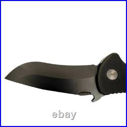 Emerson Mini Commander USA Black Folding Pocket Knife Model 8912 Tactical