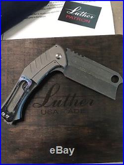 Eric Luther Knifes Timascus USA Strider Tad Gear Fans Look
