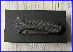 Eric Ochs/Drop Lynx Knife Carbon Fiber Handle Mokuti Hardware