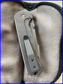 Fellhoelter / Horton Custom Knife Platinum Grind