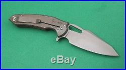 Ferrum Forge/Gavko Knives Mako (2015), 20CV Blade, Bronze Titanium Scales (NIP)