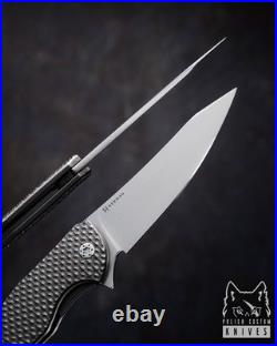 Folding Knife Folder Ishtar #0638 M398 Lefty Herman Knives