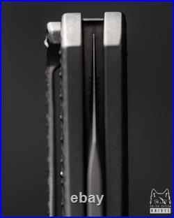 Folding Knife Folder Ishtar #0638 M398 Lefty Herman Knives