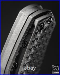 Folding Knife Folder Ishtar #0638 M398 Lefty Herman Knives