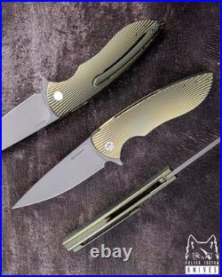 Folding Knife Folder Sting #0778 Magnacut Herman Knives