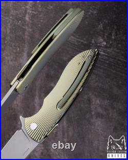 Folding Knife Folder Sting #0778 Magnacut Herman Knives