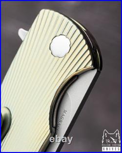 Folding Knife Folder Sting #0778 Magnacut Herman Knives