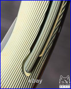 Folding Knife Folder Sting #0778 Magnacut Herman Knives