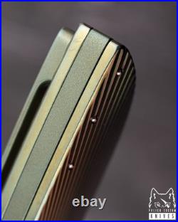Folding Knife Folder Sting #0778 Magnacut Herman Knives