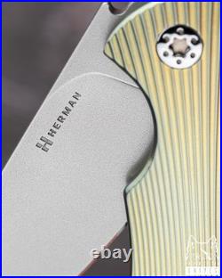 Folding Knife Folder Sting #0778 Magnacut Herman Knives