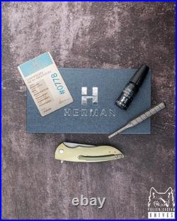 Folding Knife Folder Sting #0778 Magnacut Herman Knives