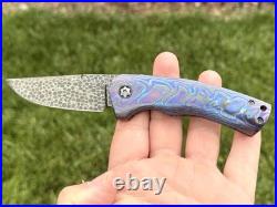 Full Custom Kevin Foster Narwhal Full Dress Beautiful Zircuti Timascus Damascus
