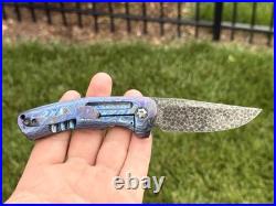 Full Custom Kevin Foster Narwhal Full Dress Beautiful Zircuti Timascus Damascus