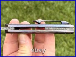 Full Custom Kevin Foster Narwhal Full Dress Beautiful Zircuti Timascus Damascus