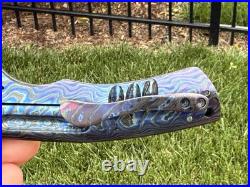 Full Custom Kevin Foster Narwhal Full Dress Beautiful Zircuti Timascus Damascus