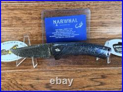 Full Custom Kevin Foster Narwhal Full Dress Beautiful Zircuti Timascus Damascus