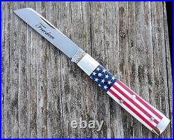 GEC 49 Sheepsfoot Pocket Knife Freedom Carbon Steel vtg style Great Eastern