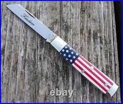GEC 49 Sheepsfoot Pocket Knife Freedom Carbon Steel vtg style Great Eastern