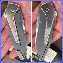 GTC Custom Knives by GUS Cecchini of Brazil Federal H/C Titanium & Mokuti CPM154