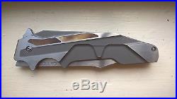 GTC Gus Cecchini custom Plasma folding flipper knife