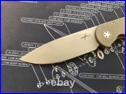 Gareth Bull Knives Custom Shamwari Knife 3.3 Blade Old School
