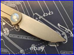 Gareth Bull Knives Custom Shamwari Knife 3.3 Blade Old School