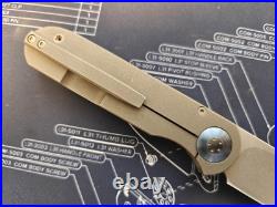 Gareth Bull Knives Custom Shamwari Knife 3.3 Blade Old School