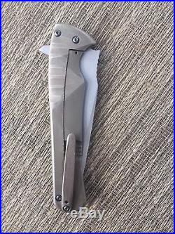 Gavko Custom Flipper Titanium Frame Lock Folding Knife