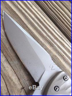 Gavko Custom Flipper Titanium Frame Lock Folding Knife