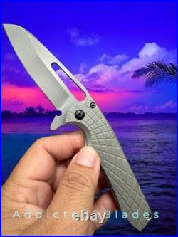 Gavko Midtech Mako Midtech Titanium USA Knife Folder 154CM Blade