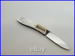 Gayle Bradley Custom Folding Knife New (not A Spyderco)