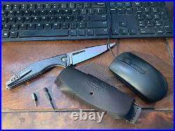 Genuine S125V CPM Andrew Blacksmith Shirogorov Style Titanium Pocketknife