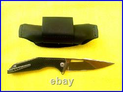 Genuine S125V CPM Andrew Blacksmith Shirogorov Style Titanium Pocketknife