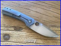 Geoff Blauvelt / Tuffknives Custom Reset OD Green Micarta (3.25 Nitro V)