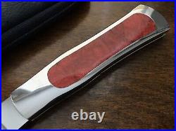 Gil Hibben Custom Folding Knife Coke Bottle Lockback