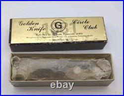 Golden Circle Knife Club USA Muskrat 1 of 500 2 Blade Folding Pocket Knife #375