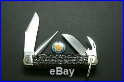 Great Eastern Cutlery Northfield 981416 Antique Yellow Texas Camp Knife
