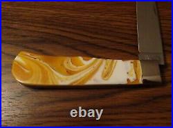 Great Eastern Cutlery Prater Painted Pony Butter Cream 235108 Trapper Knife