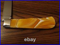 Great Eastern Cutlery Prater Painted Pony Butter Cream 235108 Trapper Knife