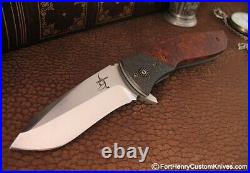 Greg Lightfoot Custom Bullwhip Presentation Folding Knife