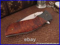 Greg Lightfoot Custom Bullwhip Presentation Folding Knife