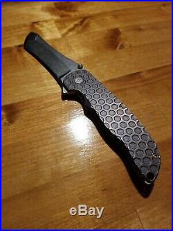 Grimsmo Knives Norseman, Honeycomb Pattern, Purple Anodized