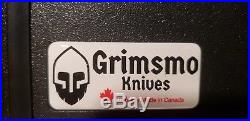 Grimsmo Norseman #1200 RWL 34 Acid Etched & Tumbled Blade, Brand New