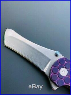 Grimsmo Norseman #1784, Purple with ice blue hardware