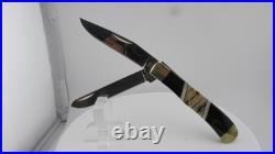 H & R Santa Fe Stockman Collection Pocket Knife 1 of 300 Mammoth Hen & Rooster