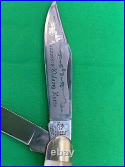 HEN & ROOSTER 313-ds/tw (Tennessee Walking Horce) KNIFE LIMITED EDITION 1 of 50