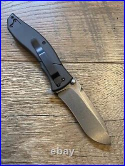 HTM Greg Lightfoot Bullwhip CPM-154 Assisted Flipper Folding Knife USA Rare